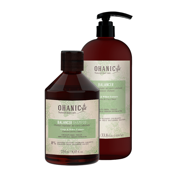 OHANIC BALANCER SHAMPOO 250ML /1000ML balanced oil