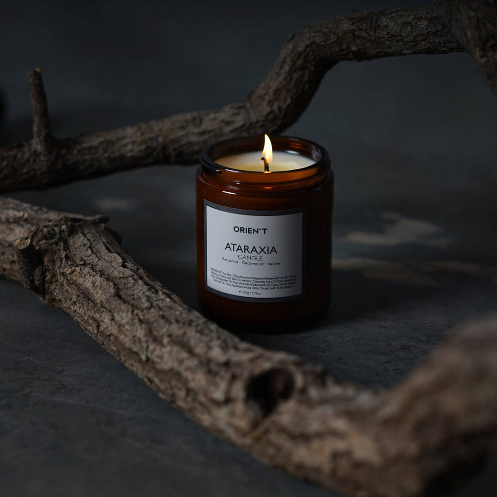 Orient ATARAXIA Candle clear scented candle (compound essential oil) 220g