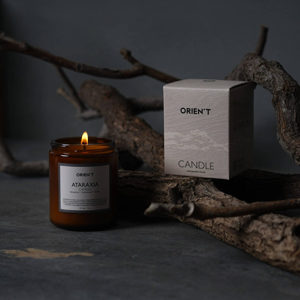 Orient ATARAXIA Candle clear scented candle (compound essential oil) 220g