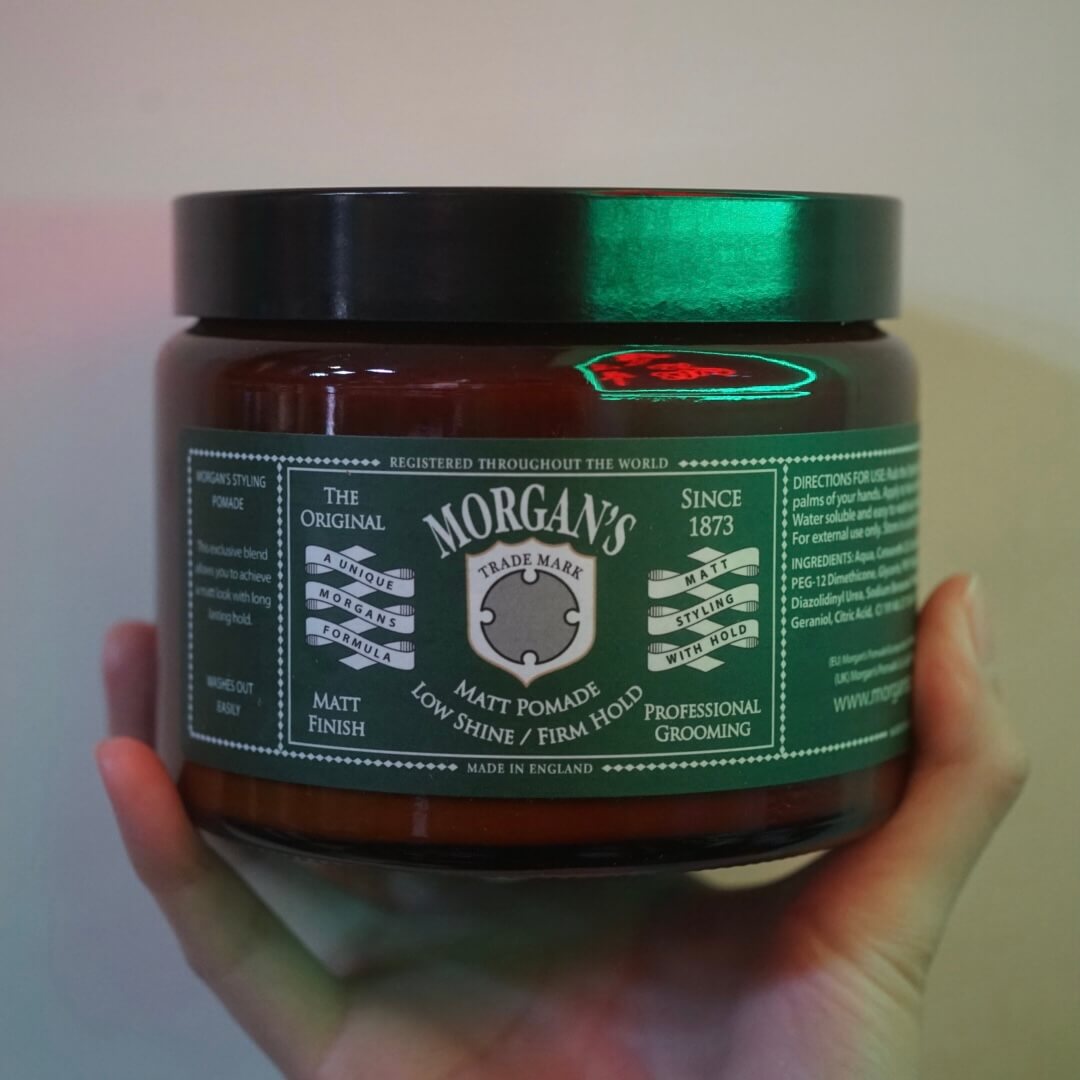 Morgan’s Low Shine And Firm Hold Pomade 水溶性髮蠟 清新香橙味100g / 500g