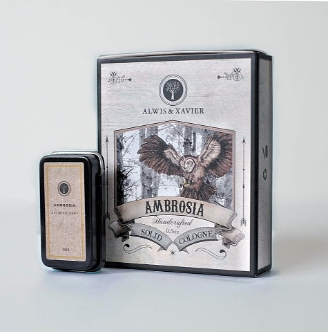 Alwis and Xavier Ambrosia Solid Cologne