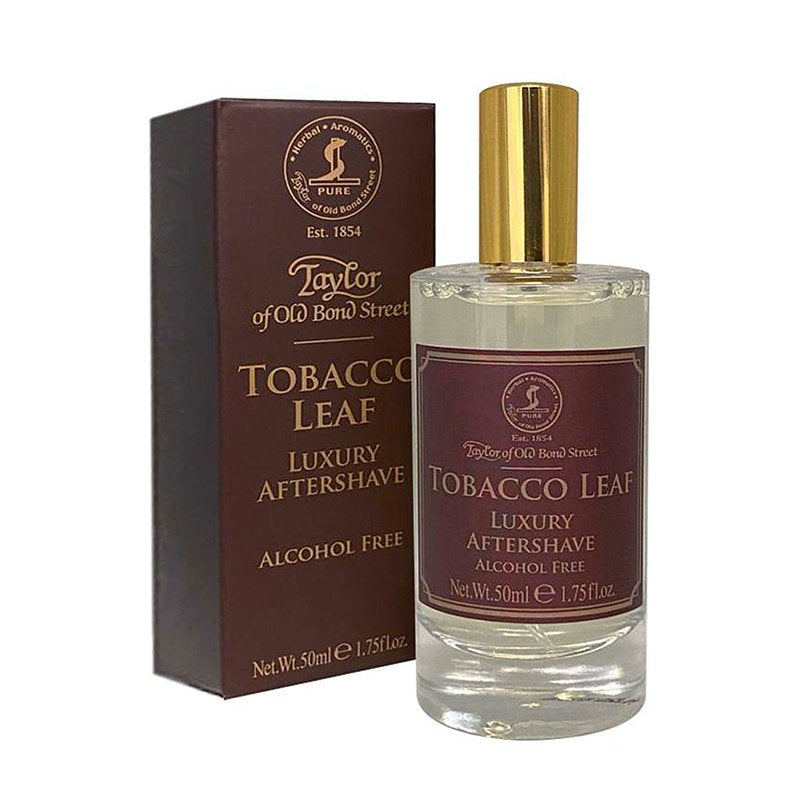 Taylor of Old Bond Street Tobacco Leaf After Shave Cigar Leaf Aftershave (alcohol-free/recommended for sensitive skin)