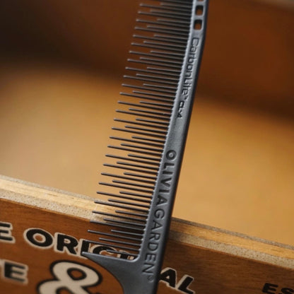 Olivia Garden Carbonlite Metal Tail Teasing Comb CL – 4 超耐磨碳尖尾梳