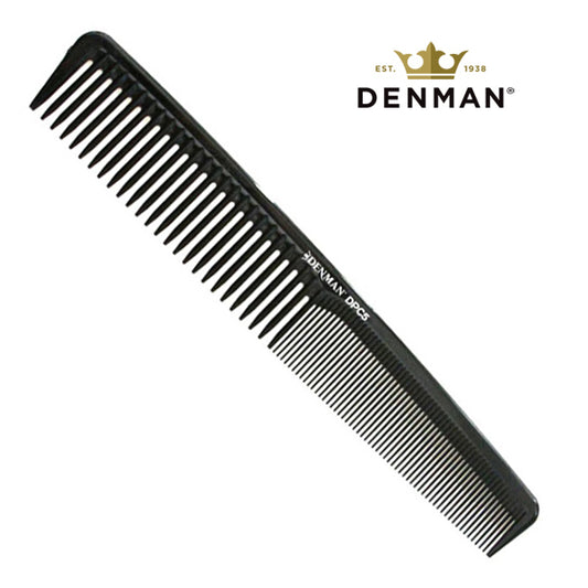 British DENMAN DPC5 Black Waver Comb smooth styling oil comb