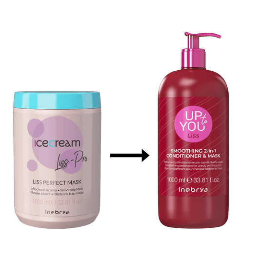 Liss Smoothing 2-in-1 Conditioner & Mask
1000ml￼