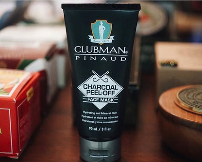 Clubman Charcoal Peel-Off Black Mask Deep Purifying Black Mask