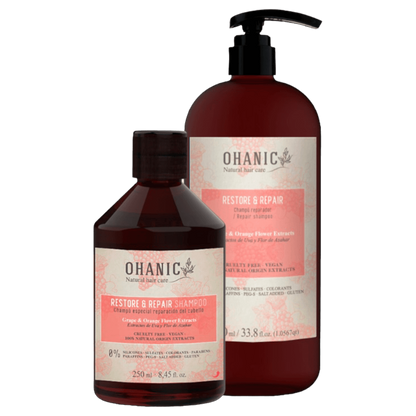 OHANIC RESTORE &amp; REPAIR SHAMPOO 250ML / 1000ML Repair