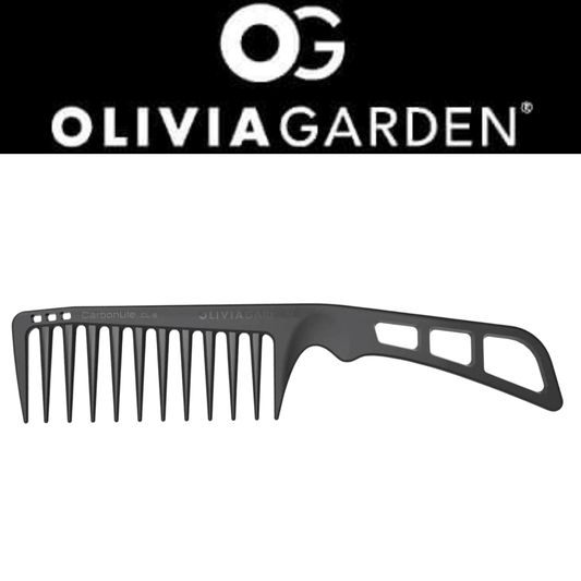 Olivia Wide Tooth Comb CL-6 ultra-wear-resistant carbon wide-tooth comb