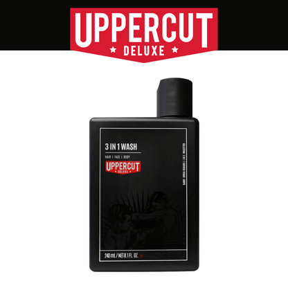 UPPERCUT DELUXE 3 in 1 WASH 海灣朗姆酒 三合一 洗髮沐浴露