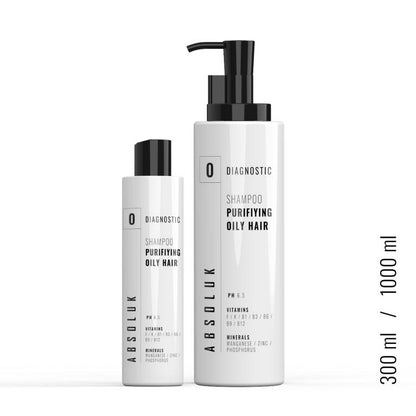 ABSOLUK PURIFIYING OILY HAIR SHAMPOO 300ML / 1000ML 控油