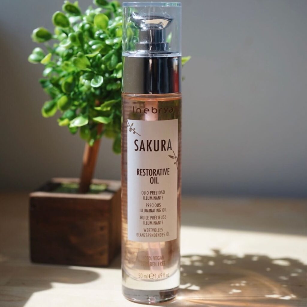 Inebrya Sakura Restorative oil Sakura hair and tail oil