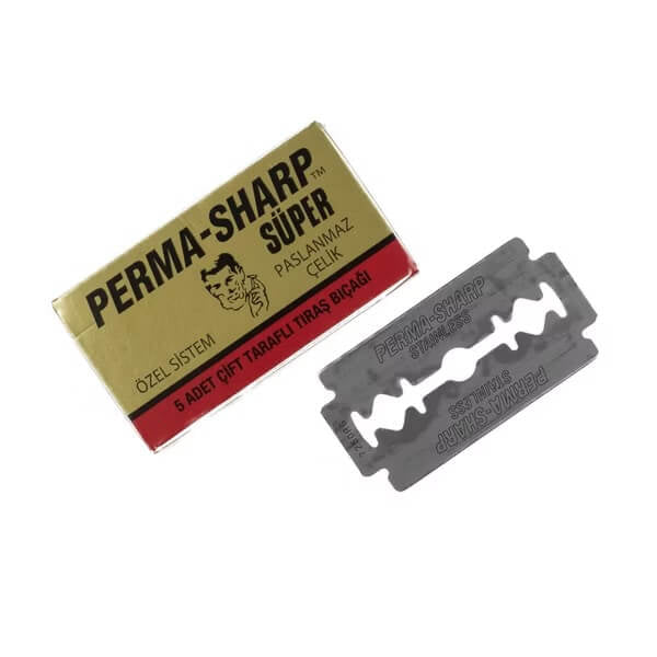 Perma-Sharp Super Double Edge Blades 超級不鋼製 剃鬚刀片