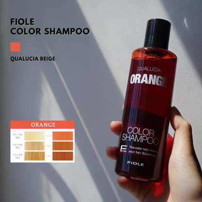 FIOLE QUALUCIA COLOR SHAMPOO Color Protecting, Color Replenishing and Anti-Yellowing Shampoo