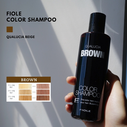 FIOLE QUALUCIA COLOR SHAMPOO Color Protecting, Color Replenishing and Anti-Yellowing Shampoo