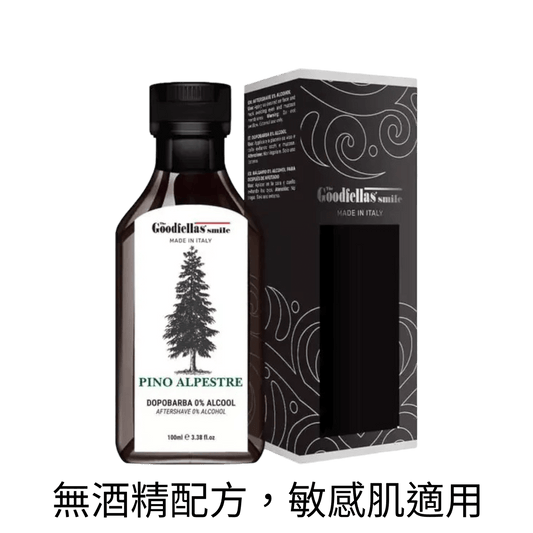 The Goodfellas Smile Pino Alpestre After Shave 0% Alcohol 阿爾卑斯松樹