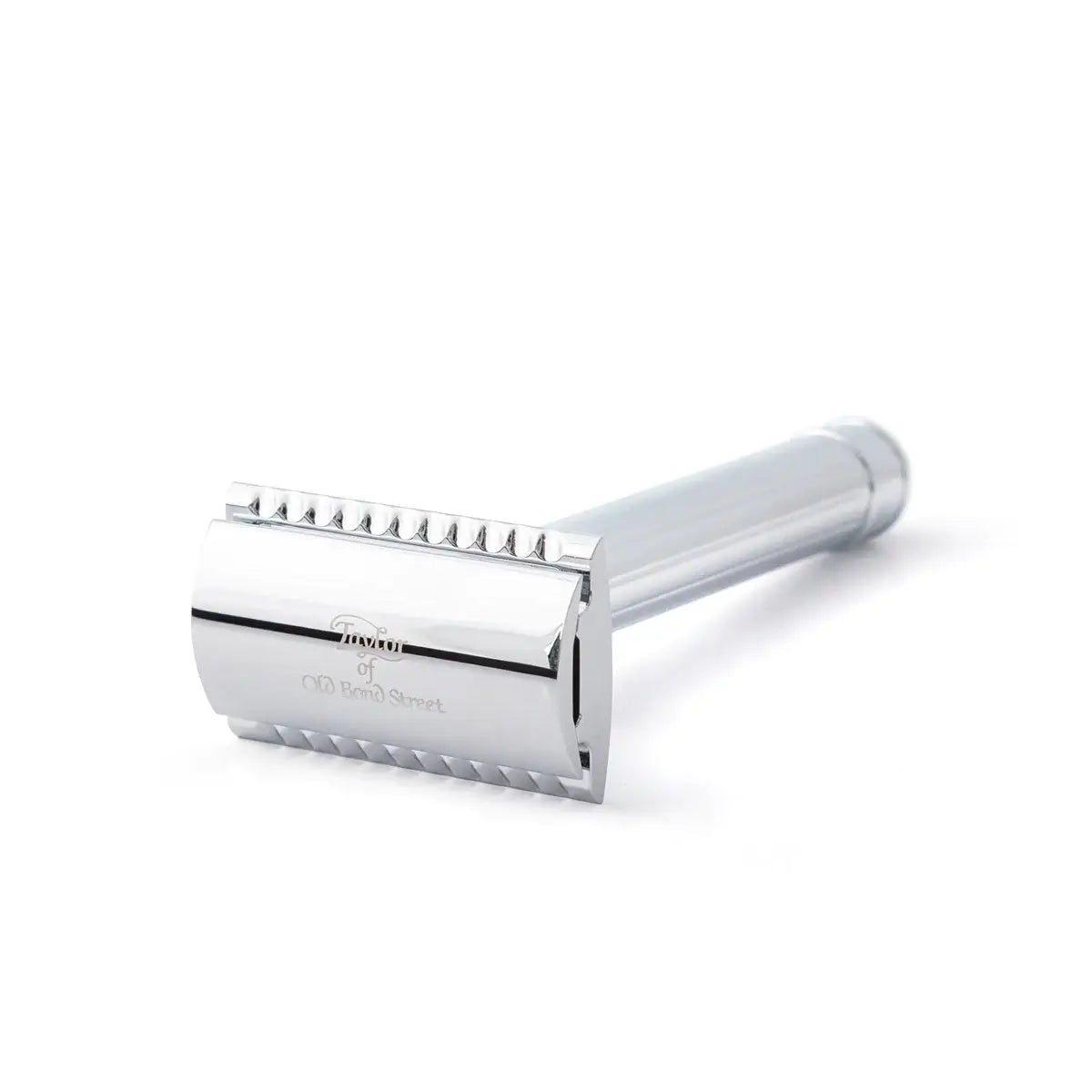 Taylor of Old Bond Street No 89 Chrome Safety Razor entry-level model (recommended for general beards)