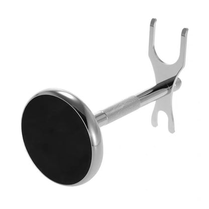 Zinc alloy beard knife holder (black/silver)