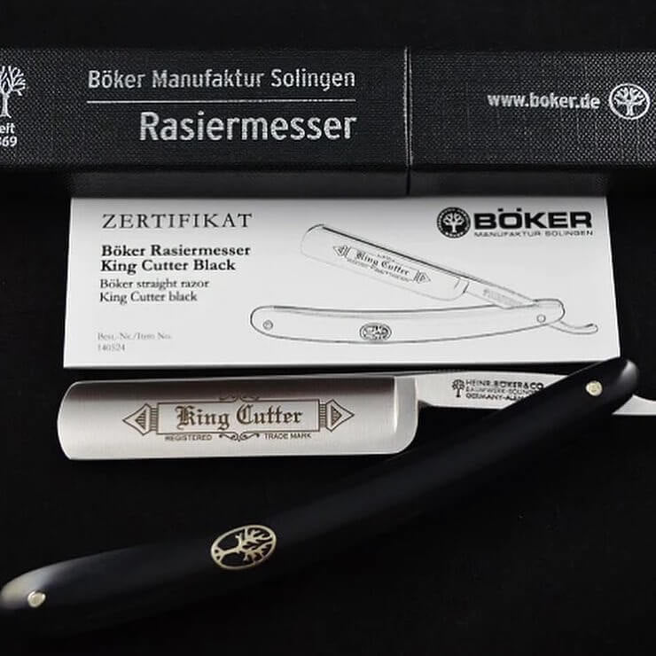 German Boker straight razor 140524 King Cutter