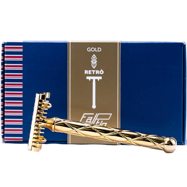 Fatip Retro Razor Fatip Gold Retró Safety Razor Open Comb Type 42119 Retro Series Open C ...