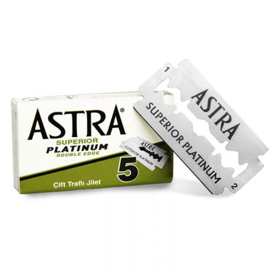 Astra Superior Platinum 剃鬚刀片 （5片/ 100片）
