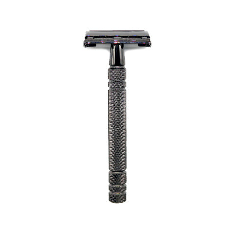 Ubersuave Eco-Razor Open Double Edge Gunmetal Shaver 103GM