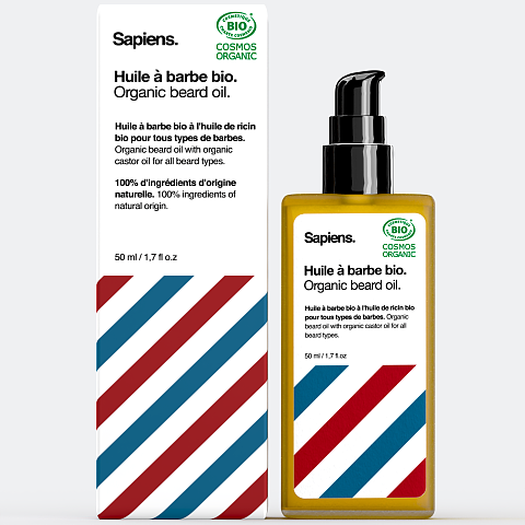 Sapiens. Organic Beard Oil 50ml – Fresh x Woody