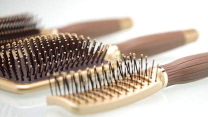 Olivia Garden NanoThermic Ceramic + Ion Shaper Vent brush Nt-vts Nano Ceramic Ion Styling Hair Brush