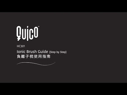Quico HC301 負離⼦梳 (白/黑）